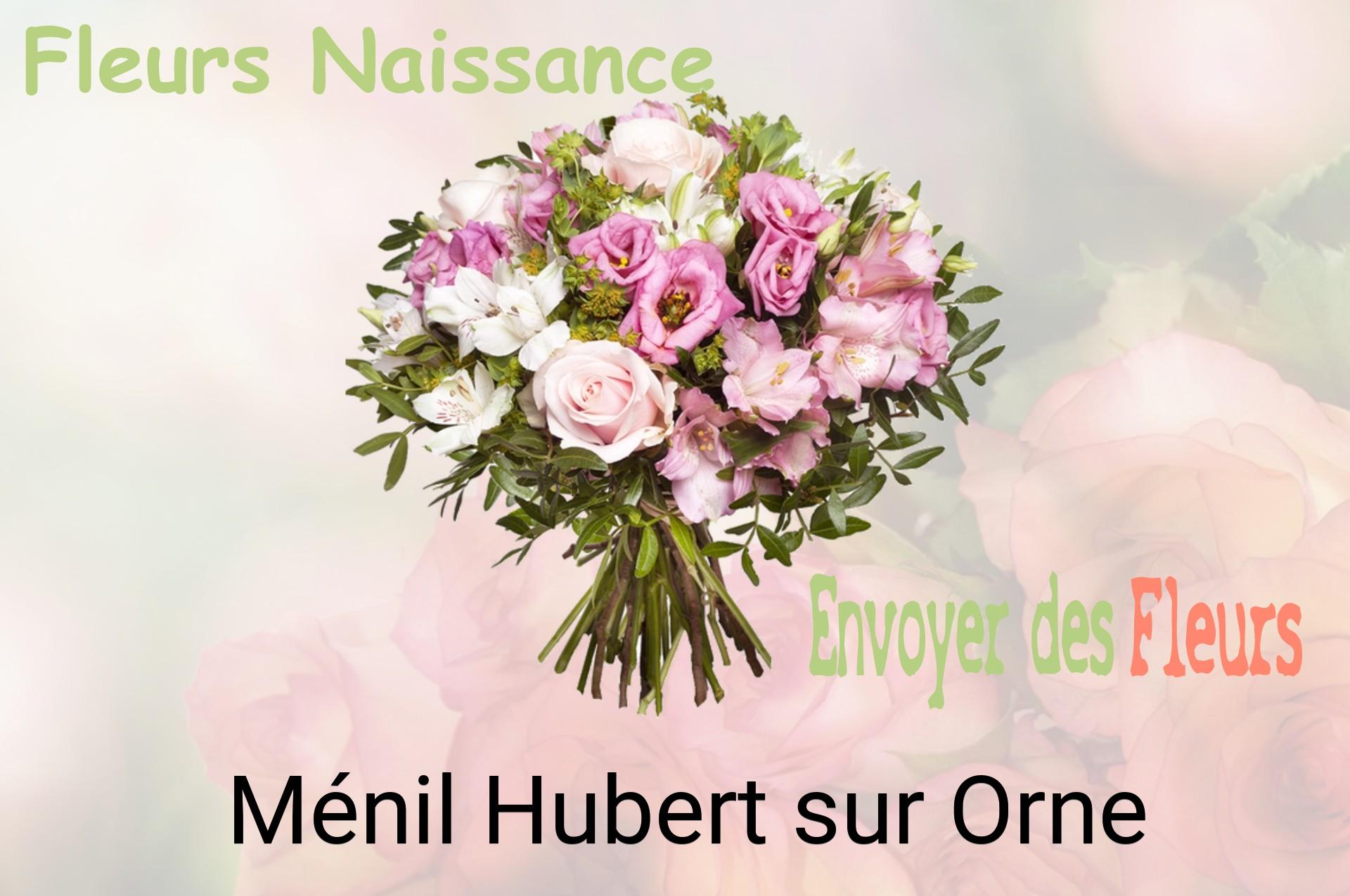Bouquet de fleurs de naissance livré à Ménil-Hubert-sur-Orne